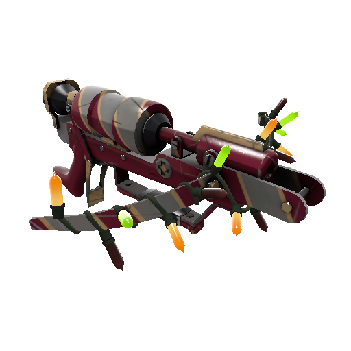 Festivized Saccharine Striped Crusader's Crossbow (Field-Tested)