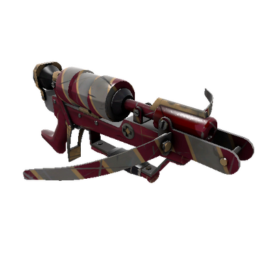 Saccharine Striped Crusader's Crossbow (Well-Worn)
