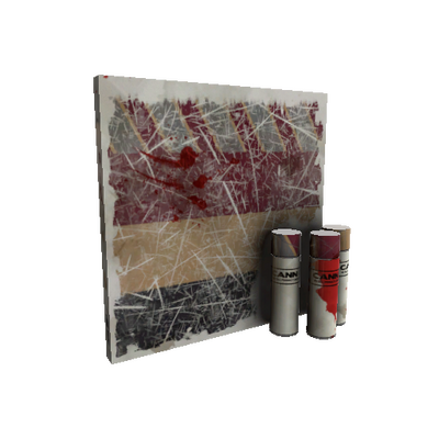 Strange Saccharine Striped War Paint (Battle Scarred)