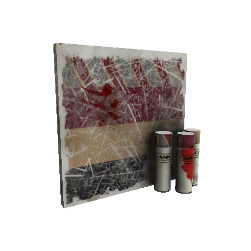 Saccharine Striped War Paint (Battle Scarred)