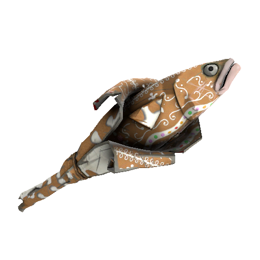 Killstreak Gingerbread Winner Holy Mackerel (Well-Worn)