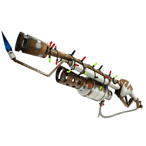 Festivized Gingerbread Winner Flame Thrower (Factory New)