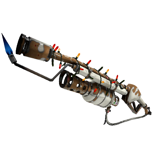Strange Festivized Gingerbread Winner Flame Thrower (Field-Tested)