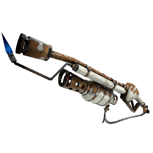 Gingerbread Winner Flame Thrower (Field-Tested)