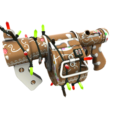 Strange Festivized Killstreak Gingerbread Winner Stickybomb Launcher (Factory New)