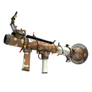 Unusual Festivized Gingerbread Winner Rocket Launcher (Well-Worn)
