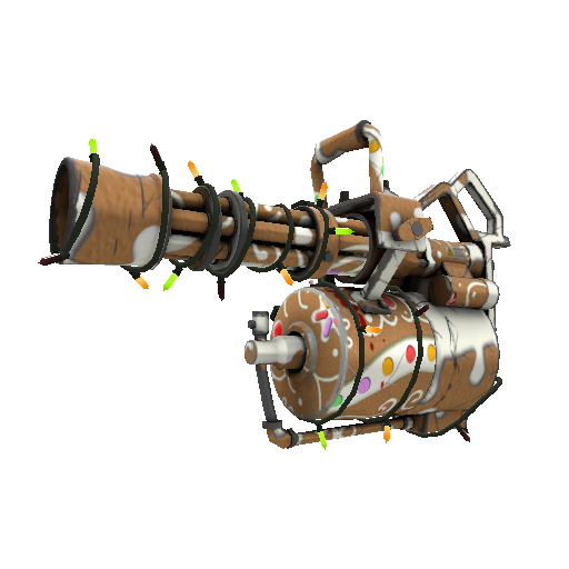 Festivized Gingerbread Winner Minigun (Field-Tested)