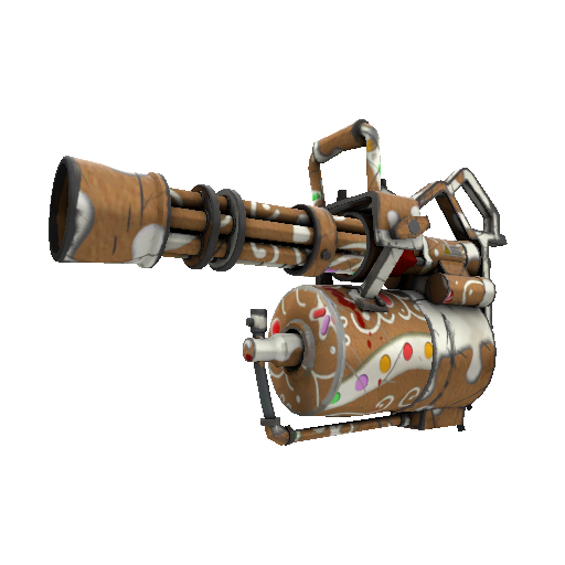 Gingerbread Winner Minigun (Well-Worn)