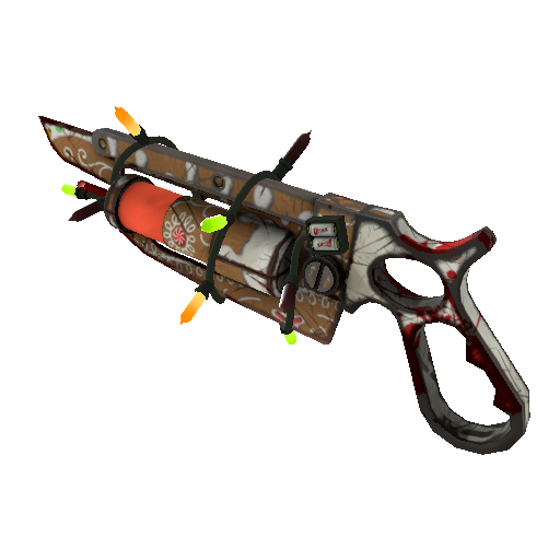 Strange Festivized Specialized Killstreak Gingerbread Winner Übersaw (Battle Scarred)