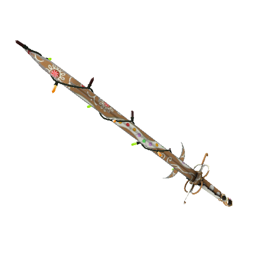 Strange Festivized Killstreak Gingerbread Winner Claidheamh Mòr (Field-Tested)