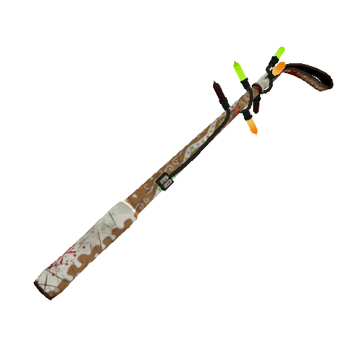 Strange Festivized Specialized Killstreak Gingerbread Winner Disciplinary Action (Battle Scarred)