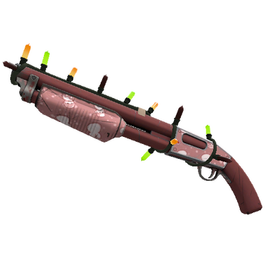 Unusual Festivized Specialized Killstreak Seriously Snowed Shotgun (Field-Tested)