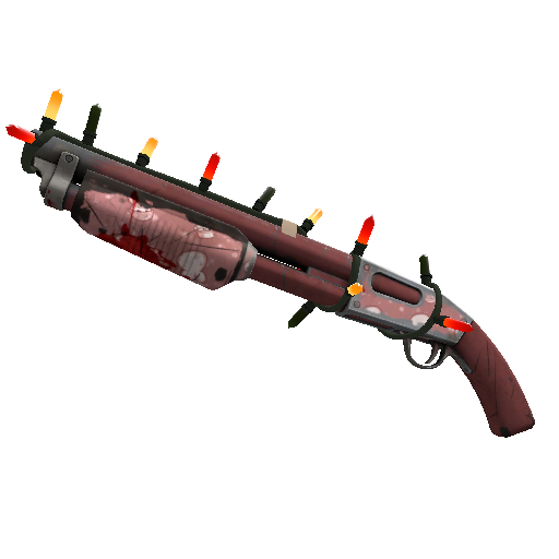 Strange Festivized Specialized Killstreak Seriously Snowed Shotgun (Well-Worn)