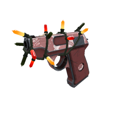 Strange Festivized Specialized Killstreak Seriously Snowed Pistol (Field-Tested)