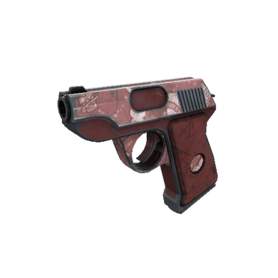 Strange Seriously Snowed Pistol (Well-Worn)