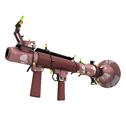 Strange Festivized Specialized Killstreak Seriously Snowed Rocket Launcher (Minimal Wear)