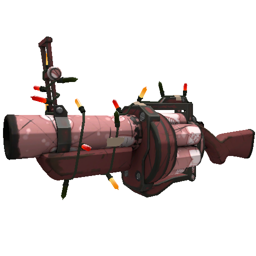 Strange Festivized Seriously Snowed Grenade Launcher (Field-Tested)