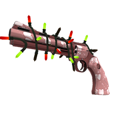 Strange Festivized Professional Killstreak Seriously Snowed Revolver (Minimal Wear)