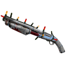 Unusual Festivized Specialized Killstreak Igloo Shotgun (Battle Scarred)