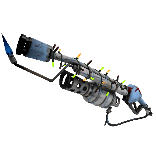 Strange Festivized Igloo Flame Thrower (Well-Worn)