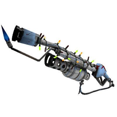 Strange Festivized Igloo Flame Thrower (Well-Worn)