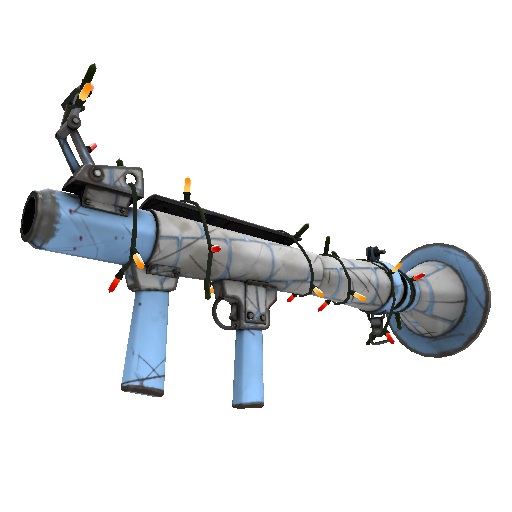 Strange Festivized Specialized Killstreak Igloo Rocket Launcher (Well-Worn)