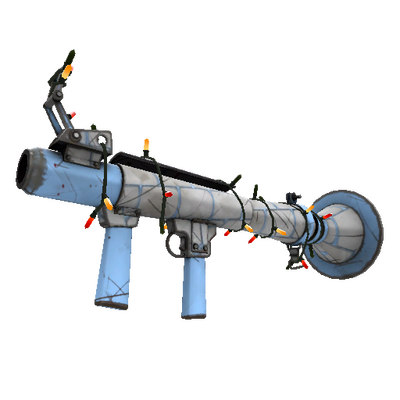 Strange Festivized Killstreak Igloo Rocket Launcher (Well-Worn)