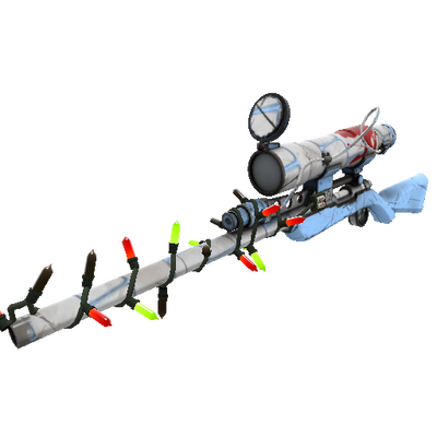 Unusual Festivized Igloo Sniper Rifle (Well-Worn)