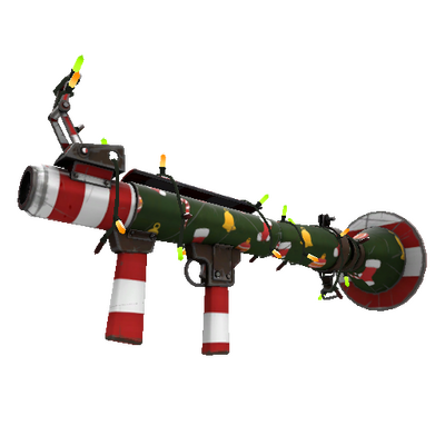 Strange Festivized Smissmas Village Rocket Launcher (Field-Tested)