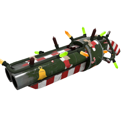 Strange Festivized Killstreak Smissmas Village Scattergun (Well-Worn)