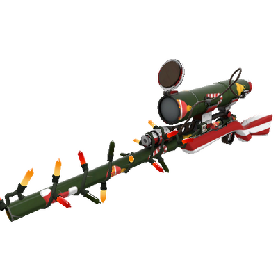 Strange Festivized Specialized Killstreak Smissmas Village Sniper Rifle (Minimal Wear)