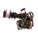Festivized Specialized Killstreak Smissmas Village Minigun (Well-Worn)