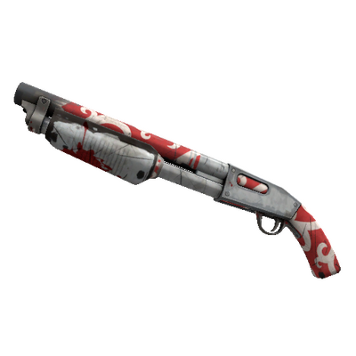 Unusual Specialized Killstreak Frost Ornamented Shotgun (Well-Worn)