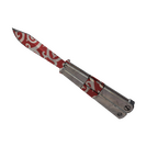 Unusual Frost Ornamented Knife (Minimal Wear)