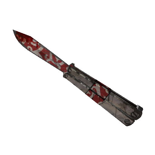 Frost Ornamented Knife (Battle Scarred)