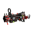 Strange Festivized Frost Ornamented Iron Bomber (Well-Worn)