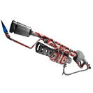 Unusual Frost Ornamented Flame Thrower (Minimal Wear)