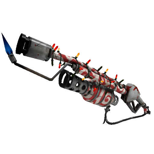 Festivized Frost Ornamented Flame Thrower (Well-Worn)