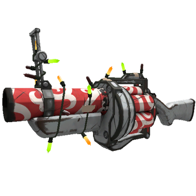 Strange Festivized Frost Ornamented Grenade Launcher (Field-Tested)
