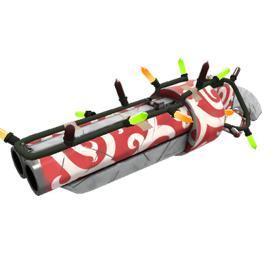 Unusual Festivized Specialized Killstreak Frost Ornamented Scattergun (Minimal Wear)