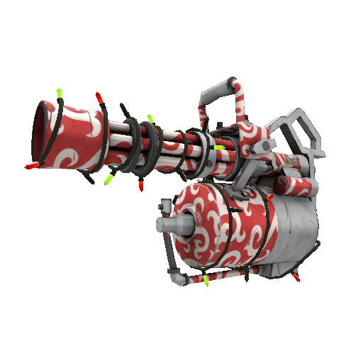 Festivized Specialized Killstreak Frost Ornamented Minigun (Minimal Wear)