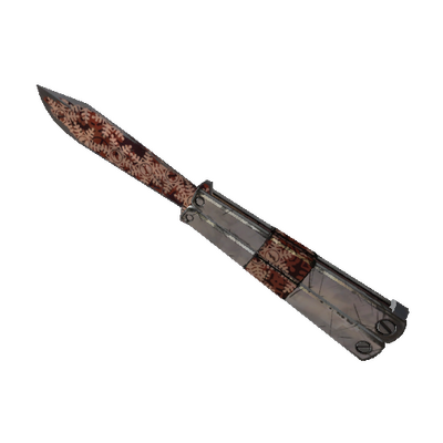 Strange Snow Covered Knife (Field-Tested)