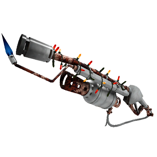Festivized Snow Covered Flame Thrower (Factory New)