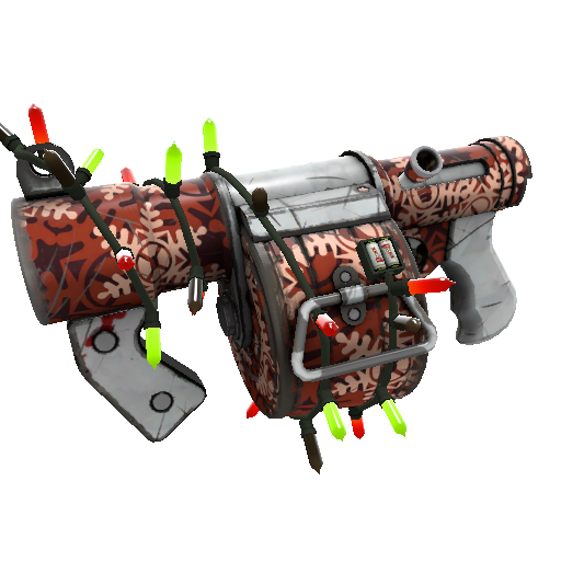 Strange Festivized Snow Covered Stickybomb Launcher (Field-Tested)