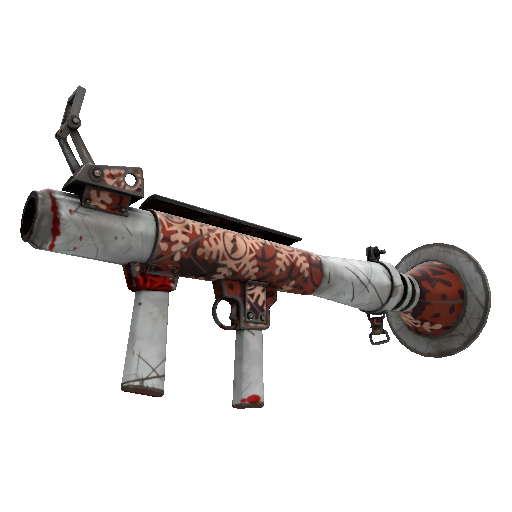Unusual Specialized Killstreak Snow Covered Rocket Launcher (Battle Scarred)