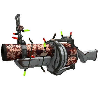 Strange Festivized Snow Covered Grenade Launcher (Field-Tested)
