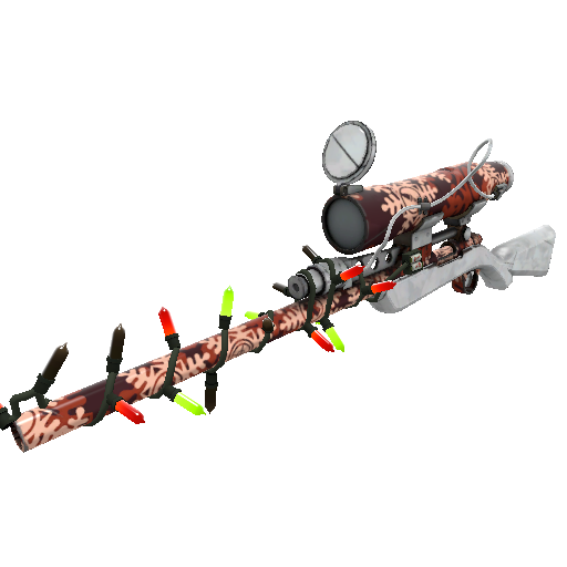 Unusual Festivized Snow Covered Sniper Rifle (Minimal Wear)