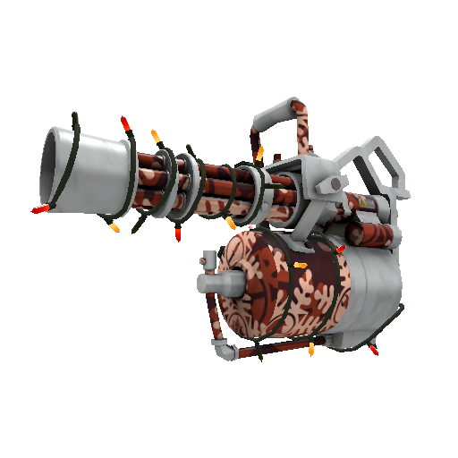 Festivized Snow Covered Minigun (Factory New)