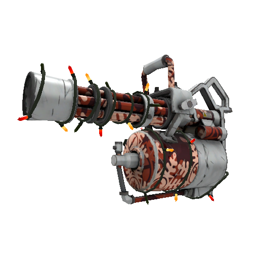 Festivized Snow Covered Minigun (Field-Tested)