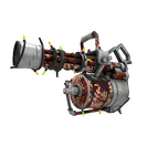 Festivized Snow Covered Minigun (Well-Worn)